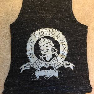 Suicide prevention tank top